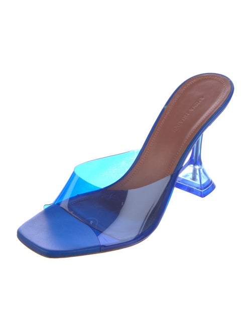 Amina Muaddi Lupita PVC Slides