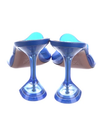 Amina Muaddi Lupita PVC Slides