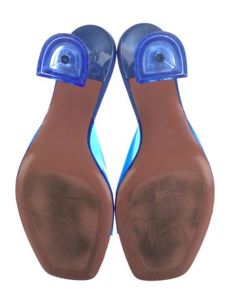 Amina Muaddi Lupita PVC Slides