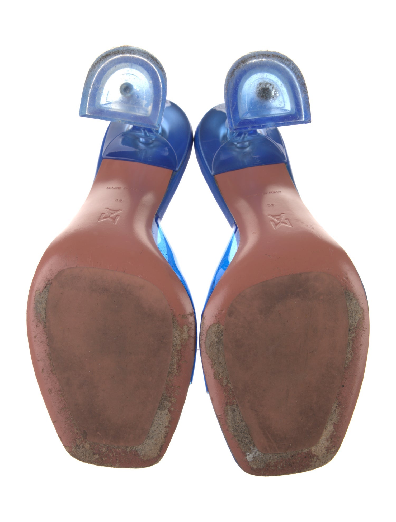 Amina Muaddi PVC Slides