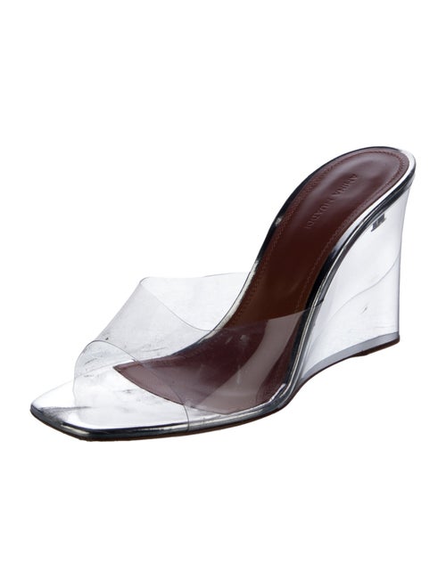 Amina Muaddi Lupita PVC Slides