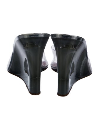 Amina Muaddi Lupita PVC Slides