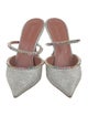 Amina Muaddi Gilda Crystal Embellishments Mules