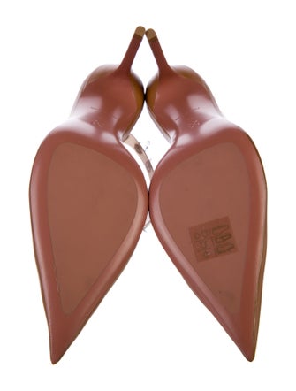 Amina Muaddi Julia PVC D'Orsay Pumps