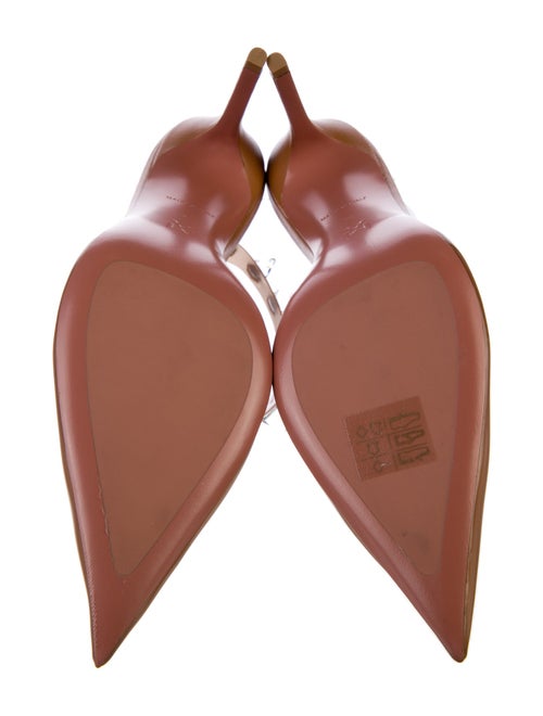 Amina Muaddi Julia PVC D'Orsay Pumps