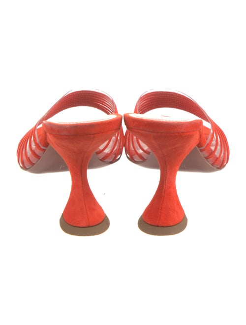 Amina Muaddi Mookie Suede Slides