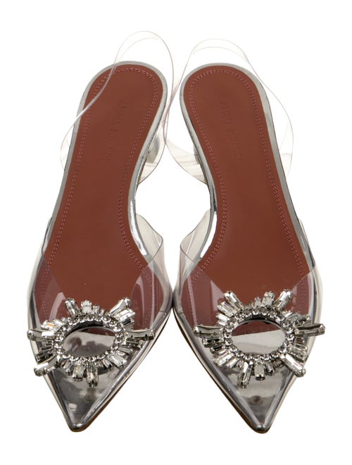 Amina Muaddi Begum PVC Mules