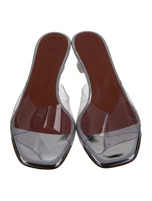 Amina Muaddi Lupita 40 PVC Slides