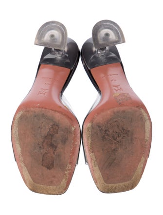 Amina Muaddi Lupita PVC Slides