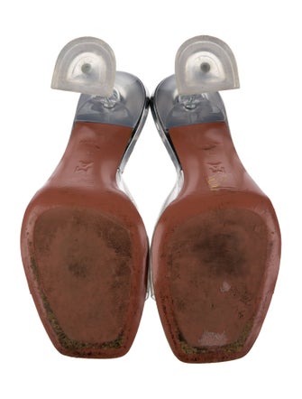 Amina Muaddi PVC Slides