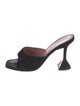 Amina Muaddi Lupita Suede Mules
