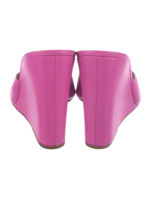 Amina Muaddi Lupita Leather Slides