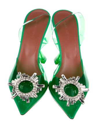 Amina Muaddi Begum PVC Mules