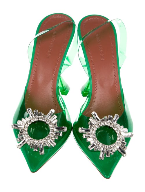 Amina Muaddi Begum PVC Mules