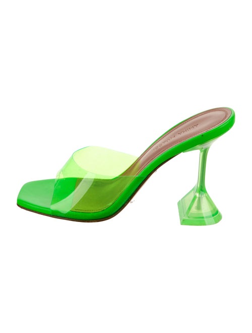 Amina Muaddi Lupita PVC Slides