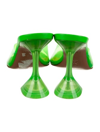 Amina Muaddi Lupita PVC Slides