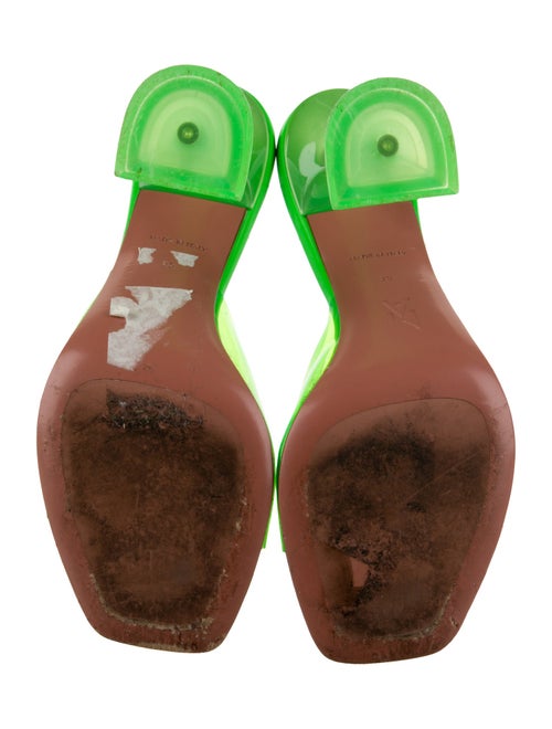 Amina Muaddi Lupita PVC Slides