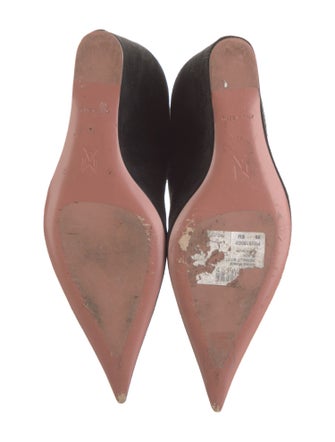 Amina Muaddi Suede Boots