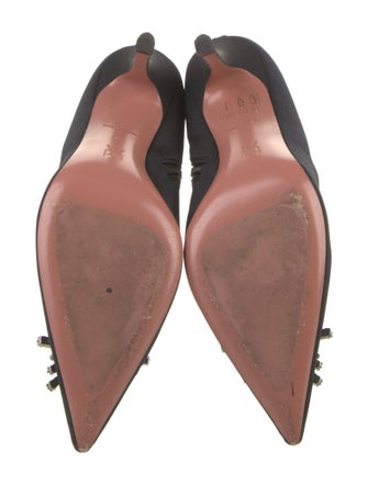 Amina Muaddi Begum Neoprene Boots