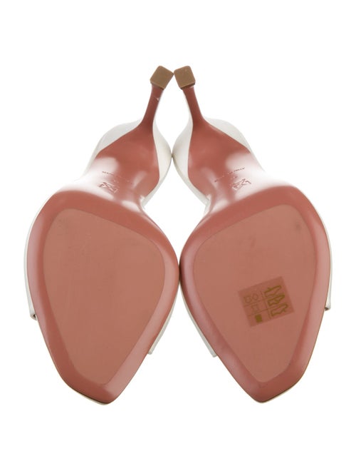 Amina Muaddi Satin Slides