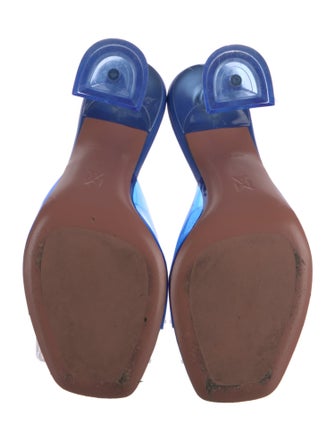 Amina Muaddi PVC Slides