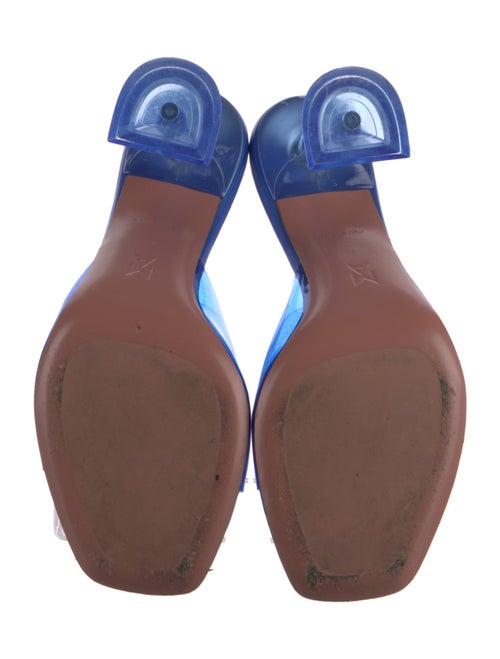 Amina Muaddi PVC Slides