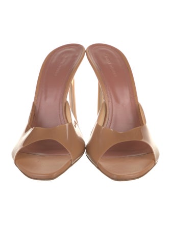Amina Muaddi Alexa Glass Mules