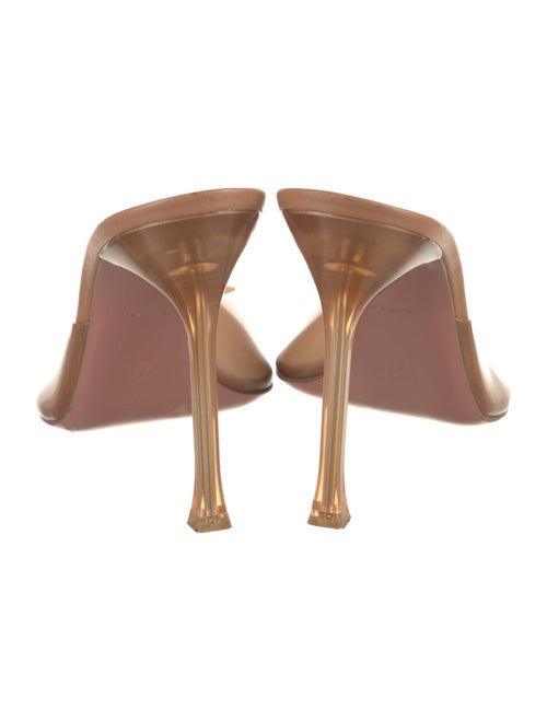 Amina Muaddi Alexa Glass Mules