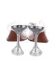 Amina Muaddi PVC Crystal Embellishments Mules