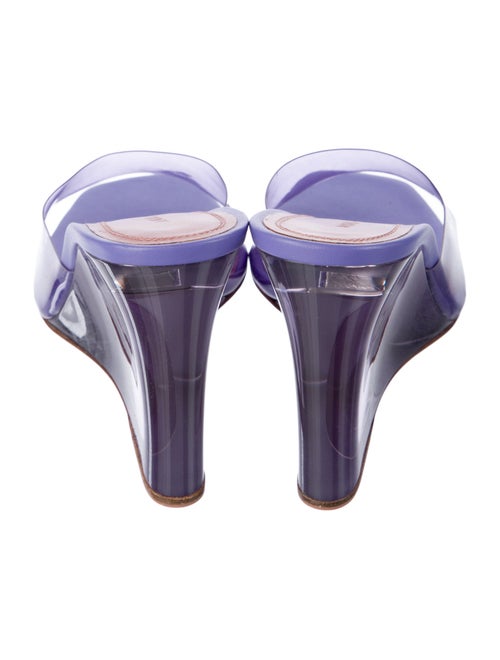 Amina Muaddi Lupita PVC Slides