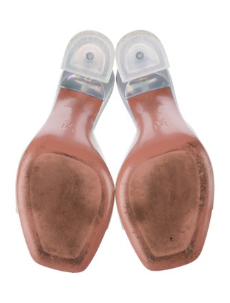 Amina Muaddi Lupita PVC Slides