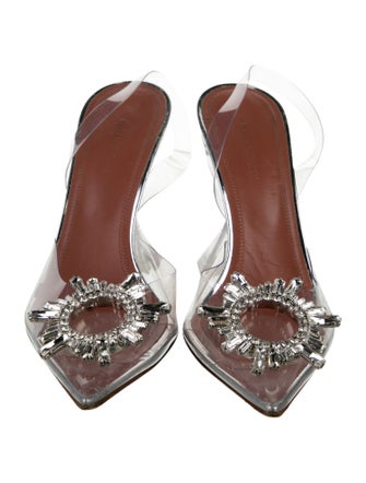 Amina Muaddi Begum PVC Mules