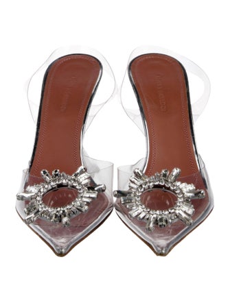 Amina Muaddi Begum PVC Mules