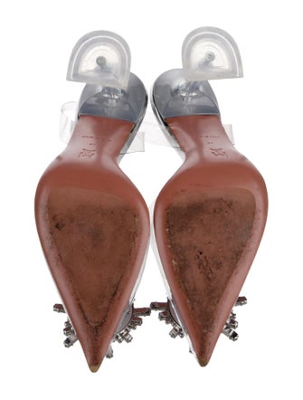 Amina Muaddi Begum PVC Mules