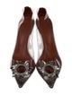 Amina Muaddi Crystal Embellishments Pumps