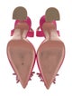 Amina Muaddi Begum Satin Slingback Pumps