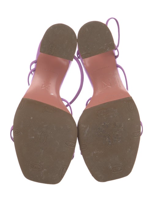 Amina Muaddi Naima Leather Slides