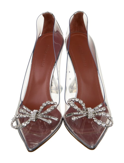 Amina Muaddi Rosie PVC Pumps