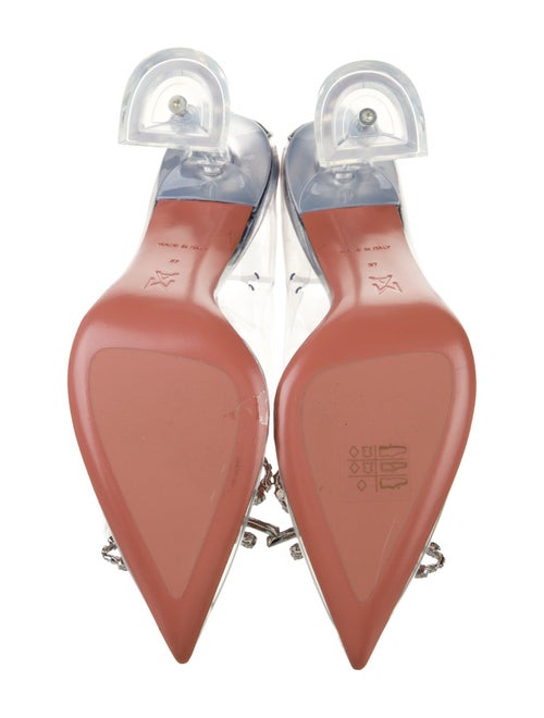 Amina Muaddi Rosie PVC Pumps