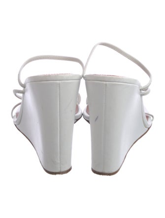 Amina Muaddi Naima Leather Slides