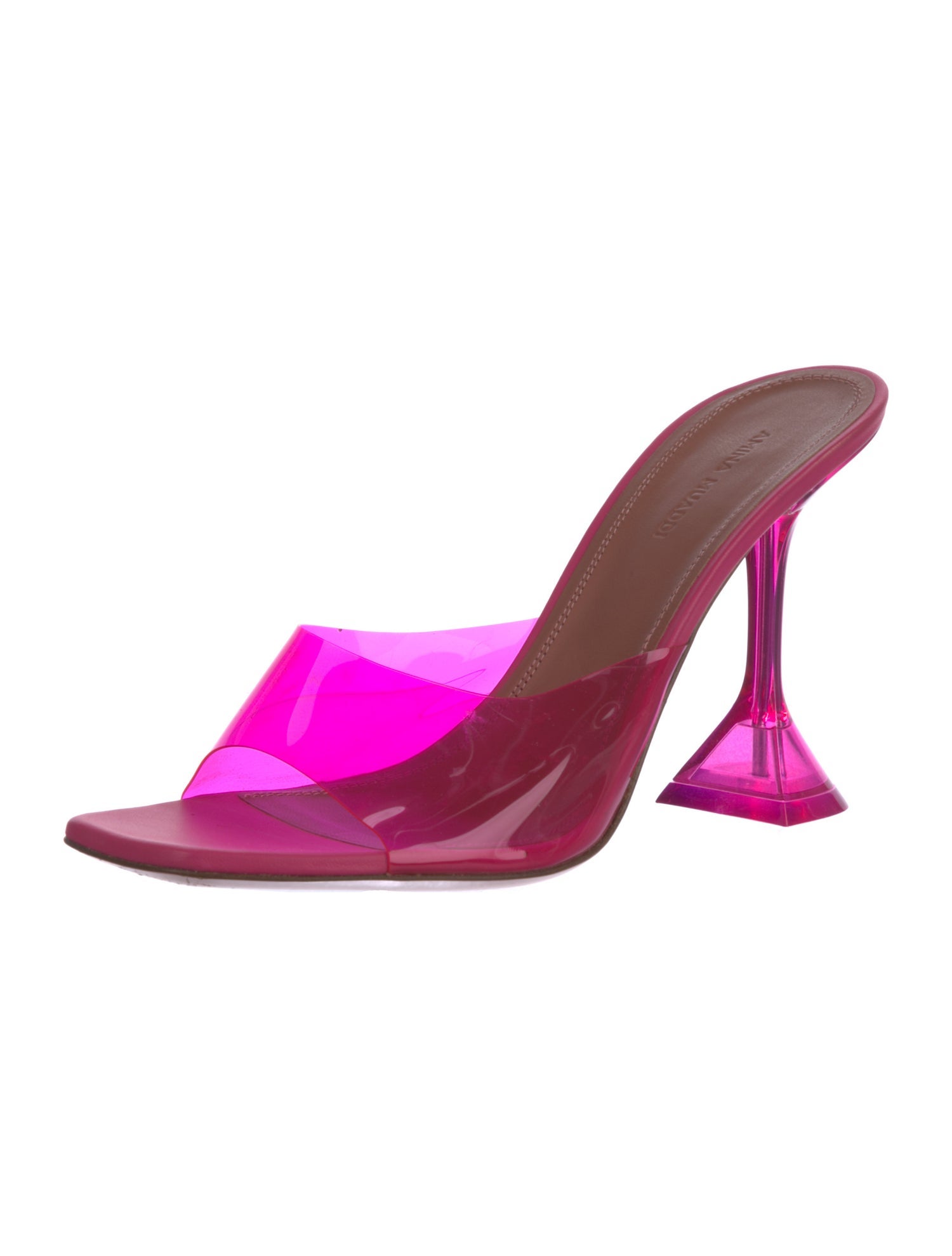 Amina Muaddi Lupita PVC Slides