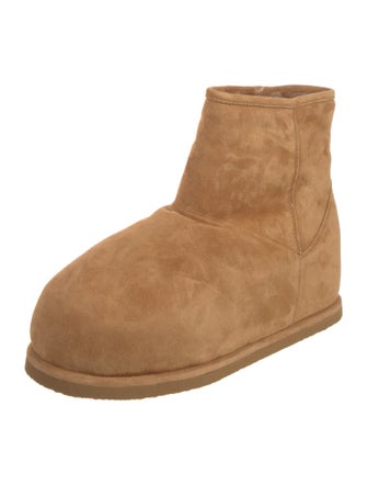 Amina Muaddi Heidi Suede Boots