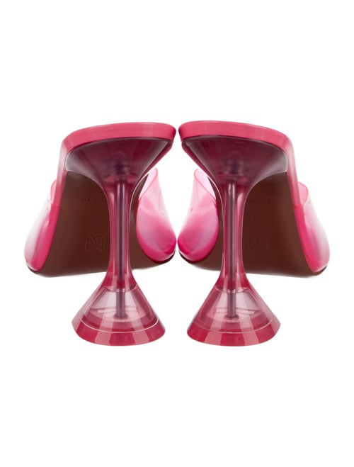 Amina Muaddi PVC Sandals