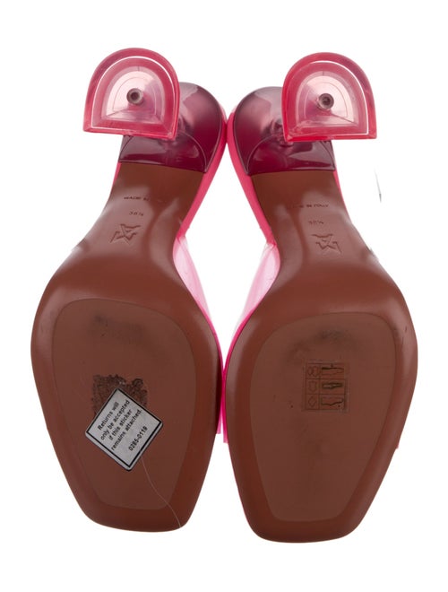Amina Muaddi PVC Sandals