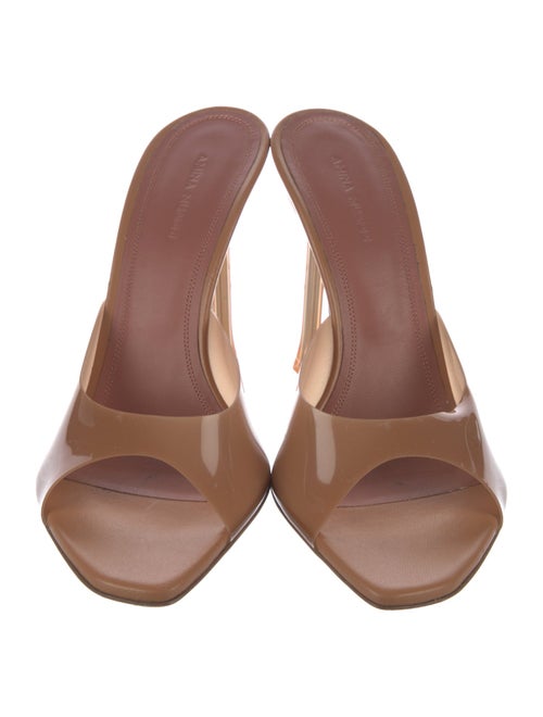 Amina Muaddi Alexa PVC Slides