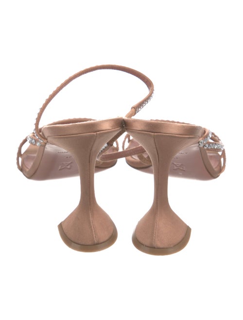 Amina Muaddi Naima Satin Slides