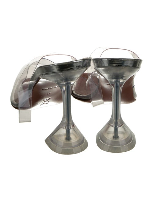 Amina Muaddi PVC Slingback Pumps