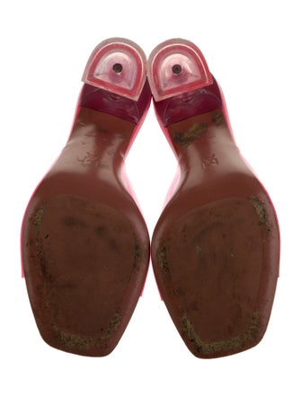 Amina Muaddi PVC Slides