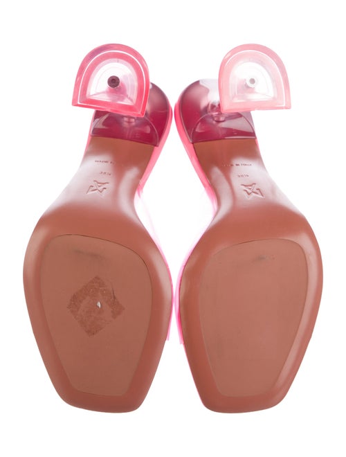 Amina Muaddi Lupita PVC Slides