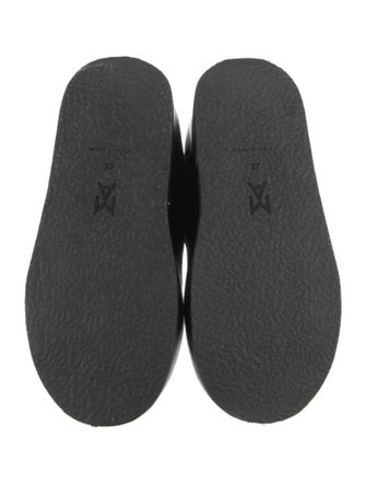 Amina Muaddi Leather Boots